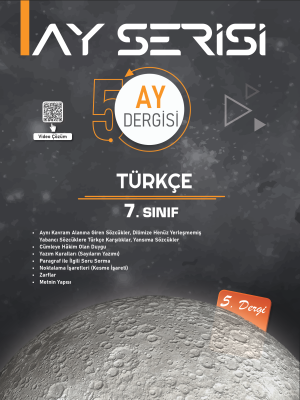 7. SINIF TÜRKÇE - 5.AY - AY SERİSİ